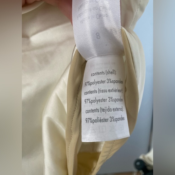 WeWoreWhat Strappy Stretch Charmeuse Bodysuit in white - Picture 4 of 6